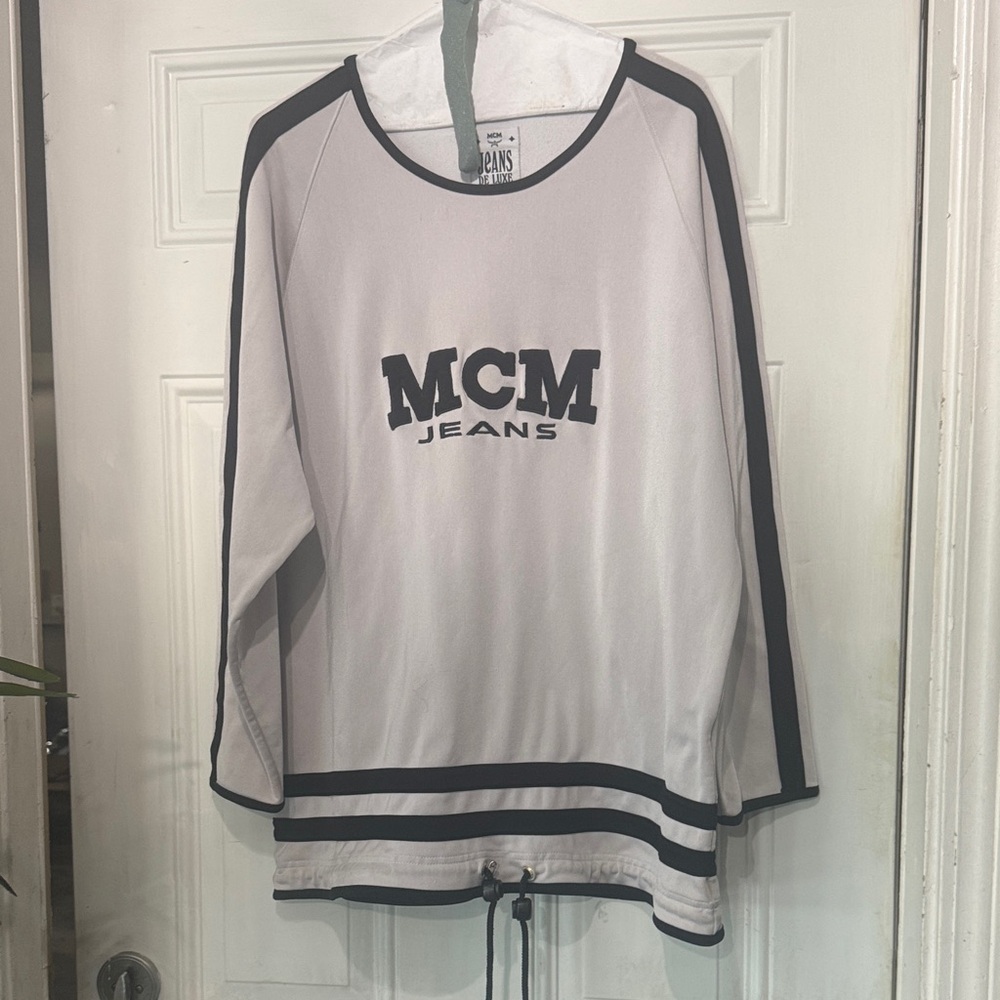 MCM Black and White Skirt Unisex